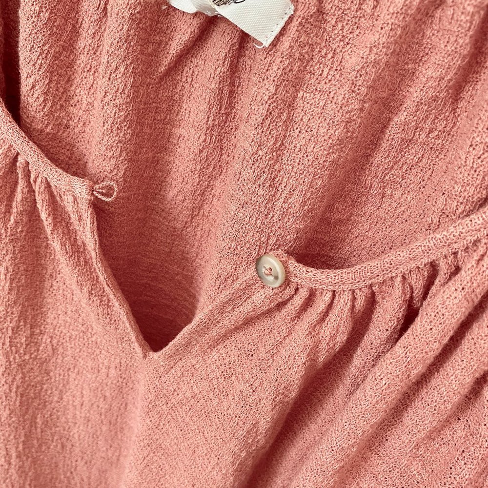 Madewell NWT Tiered Sleeve Crinkle Gauze Peasant Top sizes S, XS - Picture 7 of 14